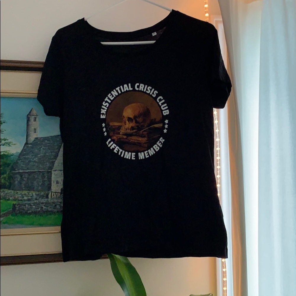 Graphic Tee, T-Shirt: Existential Crisis Club